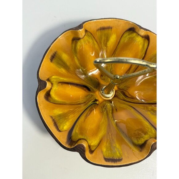 Tidbit Candy Nut Dish Handled  Sequoia Treasure Craft California Pottery 610 USA - Picture 11 of 16